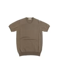 Andriani ALPHA STUDIO T-shirt in cotone basic old MILITARE AU-2010CS 8010