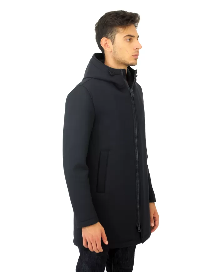 Andriani HERNO Parka scuba Blu scuro PA0042U 39500.9290
