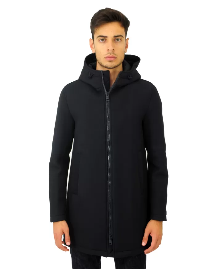 Andriani HERNO Parka scuba Blu scuro PA0042U 39500.9290