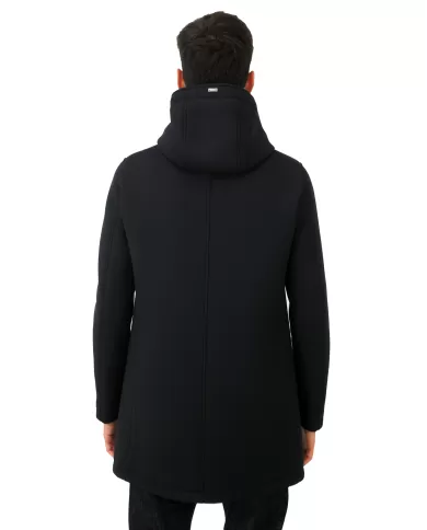Andriani HERNO Parka scuba Blu scuro PA0042U 39500.9290