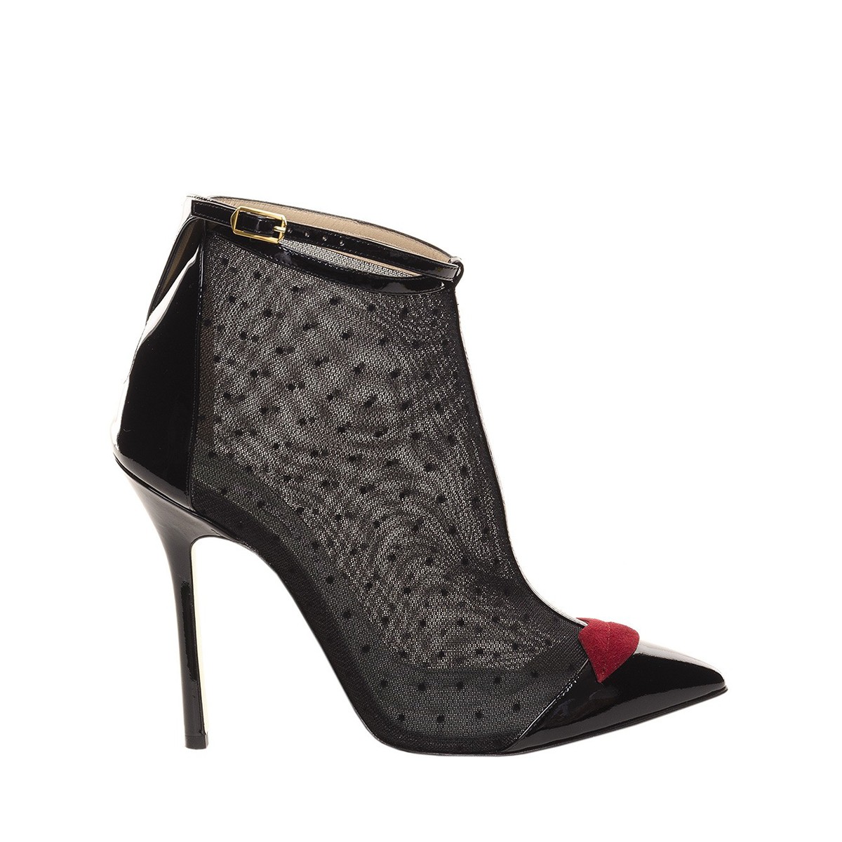 scarpe pizzo nero