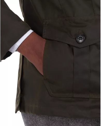 Andriani BARBOUR Giacca uomo Lutz Oliva MWX0566.OL51