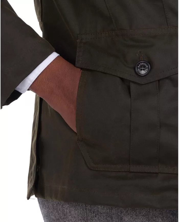 Andriani BARBOUR Giacca uomo Lutz Oliva MWX0566.OL51