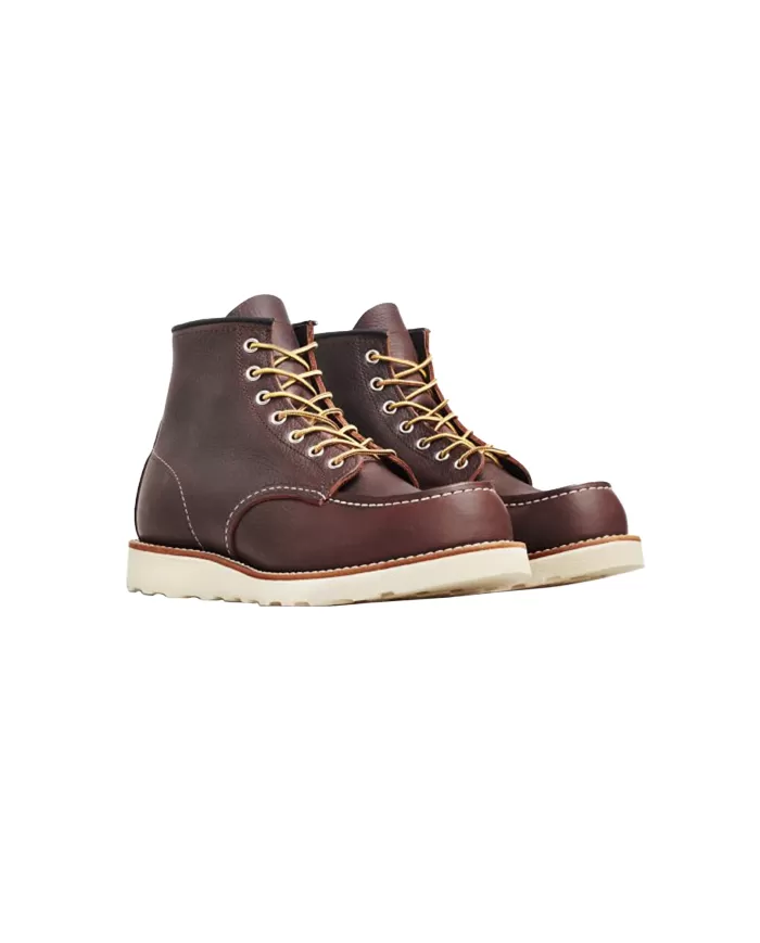 Andriani RED WING Classic Moc Toe Briar Oil Slick Brown 08138 D.BROWN