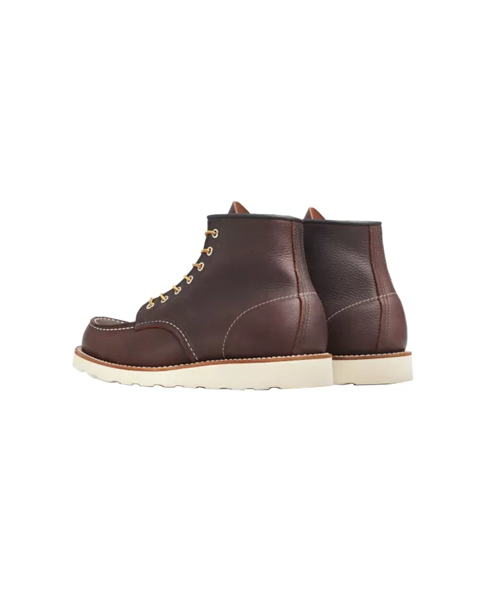 Andriani RED WING Classic Moc Toe Briar Oil Slick Brown 08138 D.BROWN