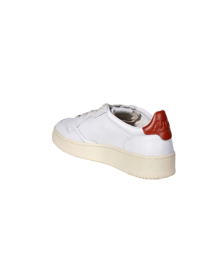 Andriani AUTRY Sneakers uomo in pelle Bianco AULM.LL48