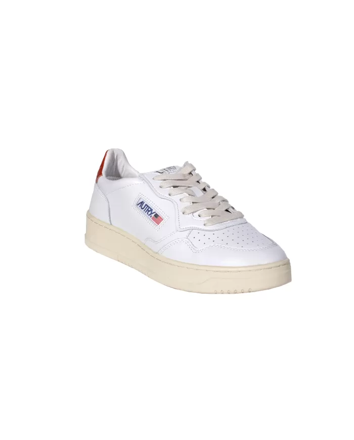 Andriani AUTRY Sneakers uomo in pelle Bianco AULM.LL48