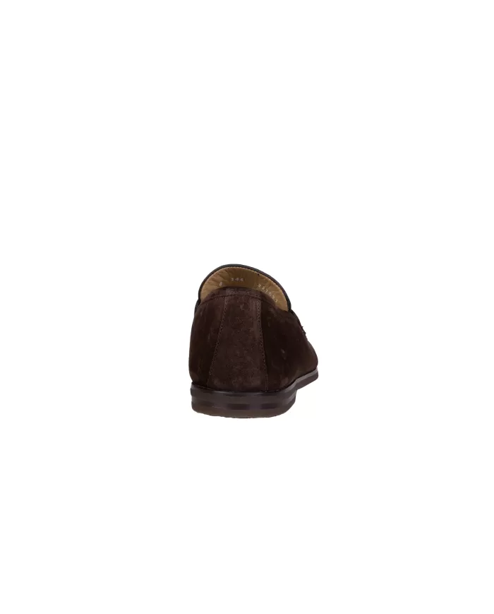 Andriani BARRETT Mocassino uomo in suede Testa di moro 221U021.3