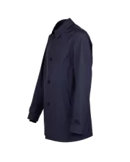 Andriani HERNO Trench uomo con cappellino Blu IM039UL 11101.9201