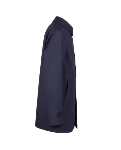 Andriani HERNO Trench uomo con cappellino Blu IM039UL 11101.9201