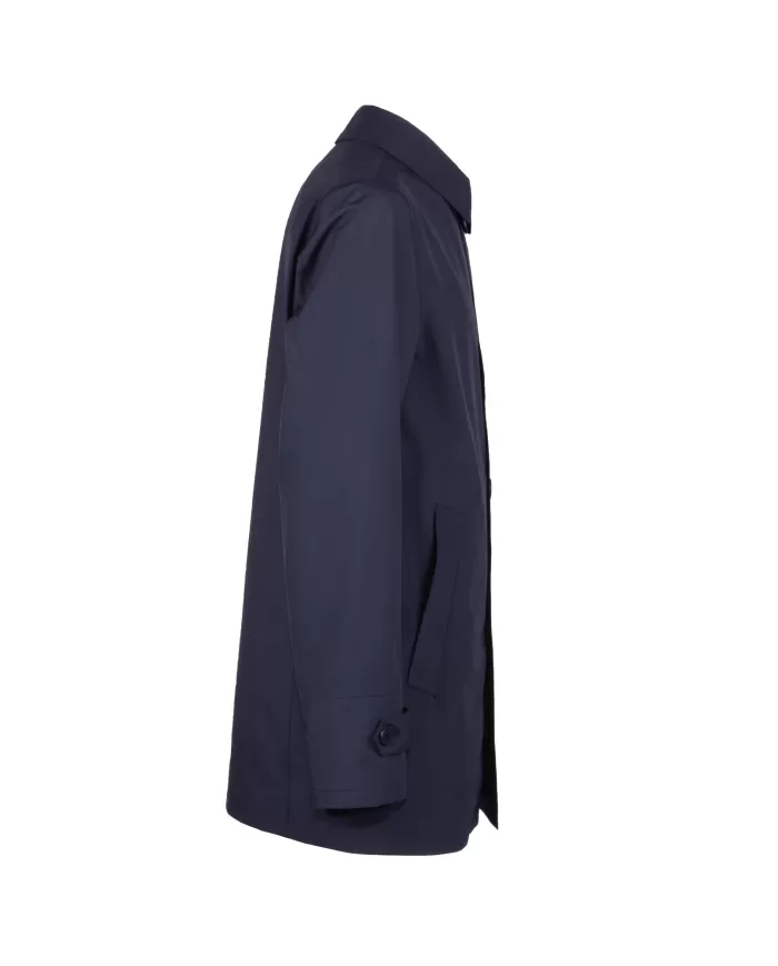 Andriani HERNO Trench uomo con cappellino Blu IM039UL 11101.9201