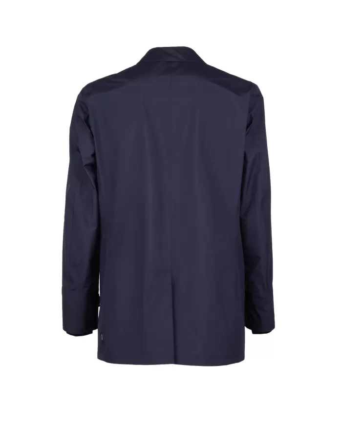 Andriani HERNO Trench uomo con cappellino Blu IM039UL 11101.9201