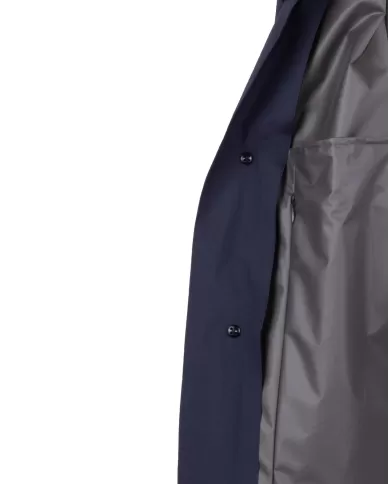 Andriani HERNO Trench uomo con cappellino Blu IM039UL 11101.9201