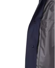 Andriani HERNO Trench uomo con cappellino Blu IM039UL 11101.9201