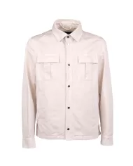 Andriani HERNO Overshirt uomo in cotone e lino Naturale GI000330U 13147.2605T01