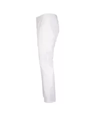 Andriani DONDUP Pantaloni uomo Alfredo slim in cotone Bianco UP518 GSE046U PTD.000