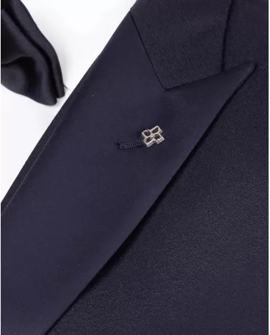 Andriani TAGLIATORE Abito smoking con gilet Blu EFBR15A01 180002.B270