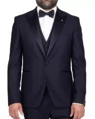 Andriani TAGLIATORE Abito smoking con gilet Blu EFBR15A01 180002.B270