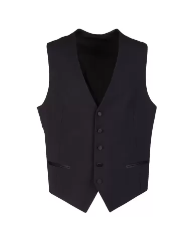 Andriani TAGLIATORE Abito smoking con gilet Nero EFBR18A01 080004.N1146