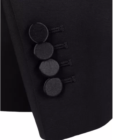 Andriani TAGLIATORE Abito smoking con gilet Nero EFBR18A01 080004.N1146