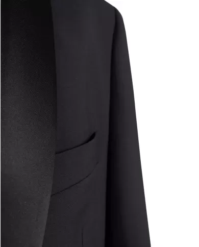 Andriani TAGLIATORE Abito smoking con gilet Nero EFBR18A01 080004.N1146