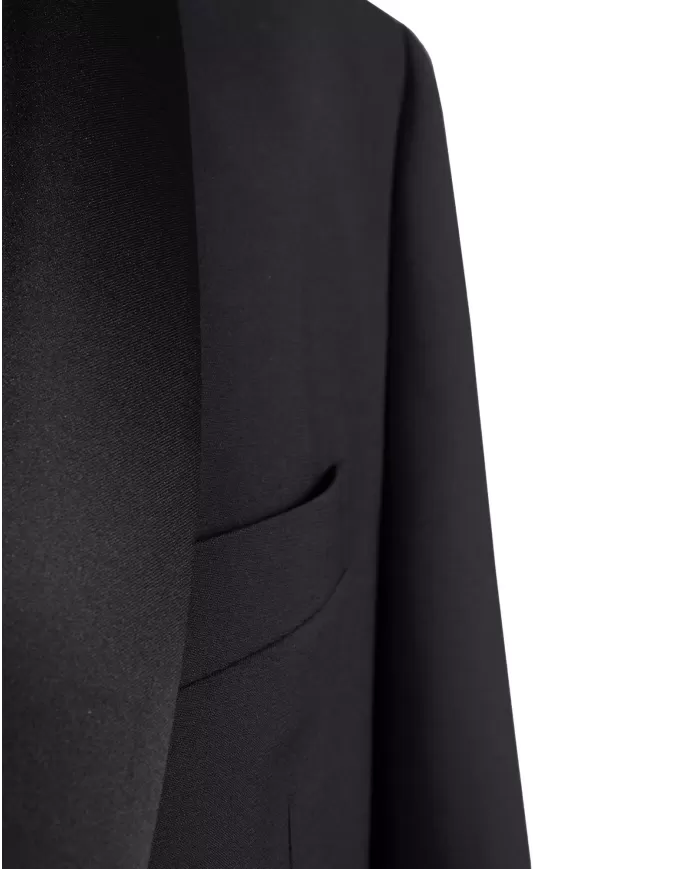 Andriani TAGLIATORE Abito smoking con gilet Nero EFBR18A01 080004.N1146