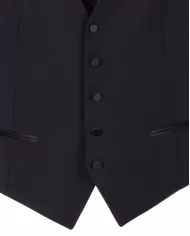 Andriani TAGLIATORE Abito smoking con gilet Nero EFBR18A01 080004.N1146