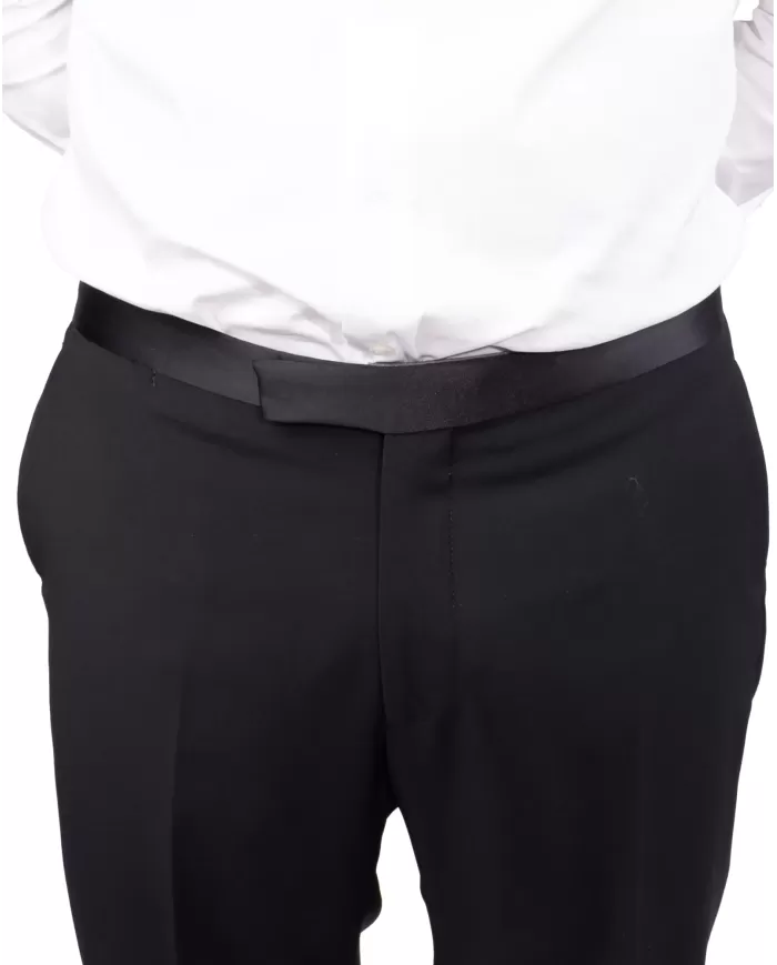 Andriani TAGLIATORE Abito smoking con gilet Nero EFBR18A01 080004.N1146