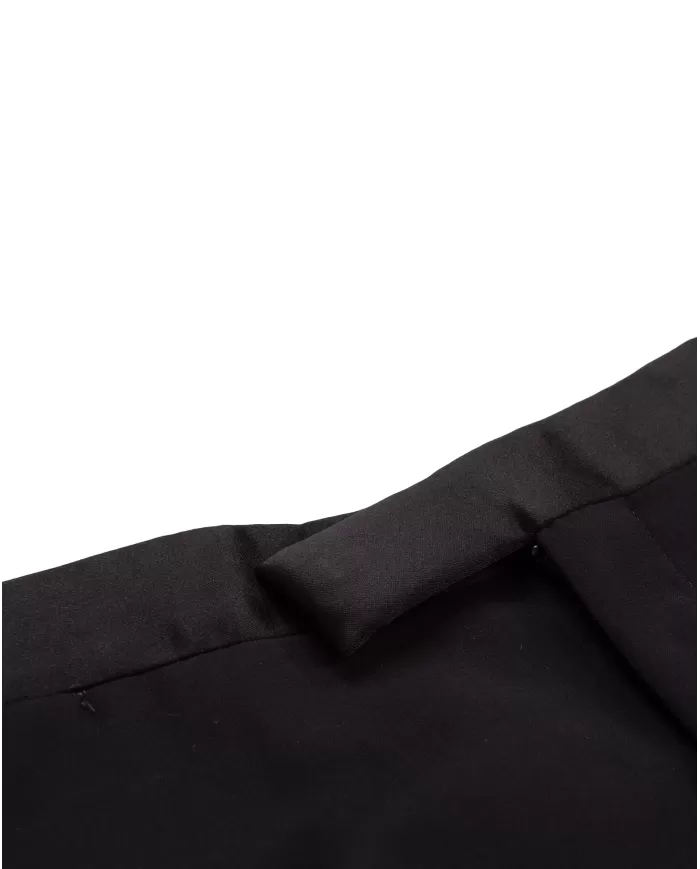 Andriani TAGLIATORE Abito smoking con gilet Nero EFBR18A01 080004.N1146