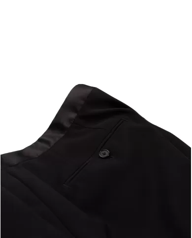 Andriani TAGLIATORE Abito smoking con gilet Nero EFBR18A01 080004.N1146