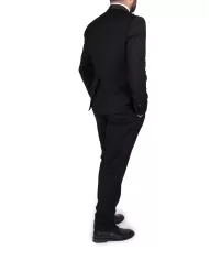 Andriani TAGLIATORE Abito smoking con gilet Nero EFBR18A01 080004.N1146