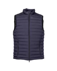Andriani ECOALF Gilet uomo trapuntato con zip blu GAJKCARDI0987MNOS.161