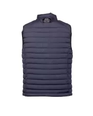 Andriani ECOALF Gilet uomo trapuntato con zip blu GAJKCARDI0987MNOS.161