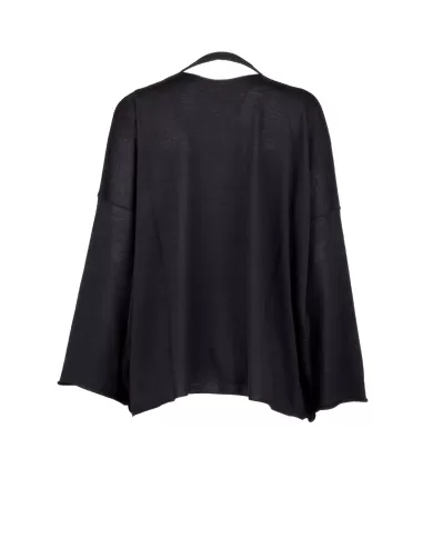 Andriani NUDE Maglia donna girocollo in lana Nero 1101014.09