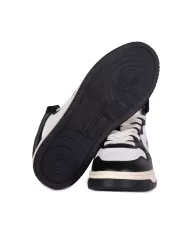Andriani AUTRY Sneakers uomo alte pelle bianco nero AUMM.WB01