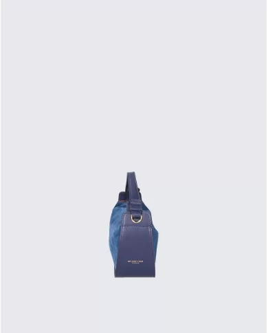 Andriani MY-BEST BAG Borsa donna in pelle scamosciata Blue MYB-5034-FW.BLUE