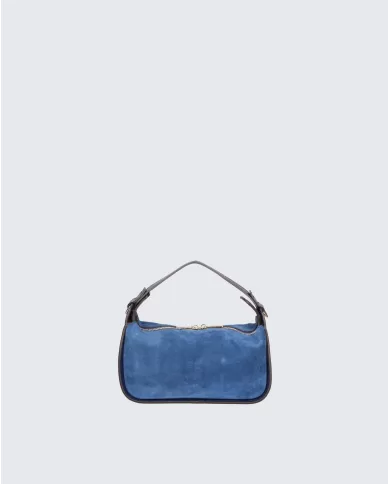 Andriani MY-BEST BAG Borsa donna in pelle scamosciata Blue MYB-5034-FW.BLUE