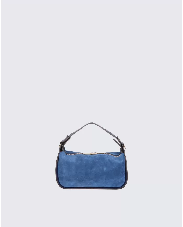 Andriani MY-BEST BAG Borsa donna in pelle scamosciata Blue MYB-5034-FW.BLUE