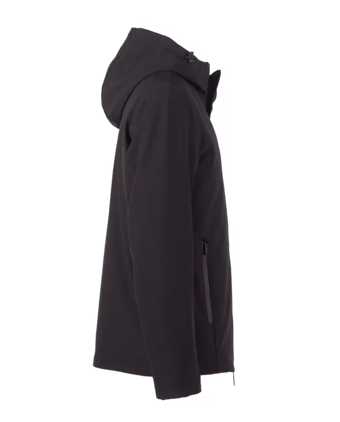 Andriani WOOLRICH Giacca Pacific con cappuccio Black         CFWOOU0791MRUT3496.100