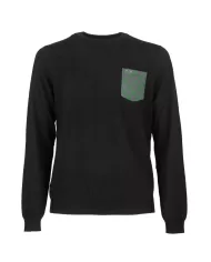 SUN 68 Maglia girocollo uomo Nero