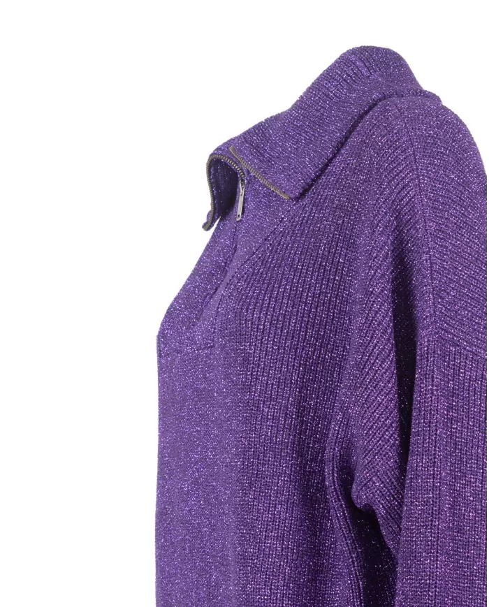 Andriani 8PM Maglia donna Viola D8PM32XM40.033