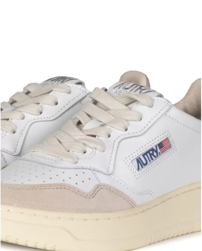 Andriani AUTRY Sneakers Medalist Low bianca rosa AULW.LS37