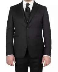 Andriani TAGLIATORE Abito uomo con gilet Nero 3FNA22A01 060001.N5012