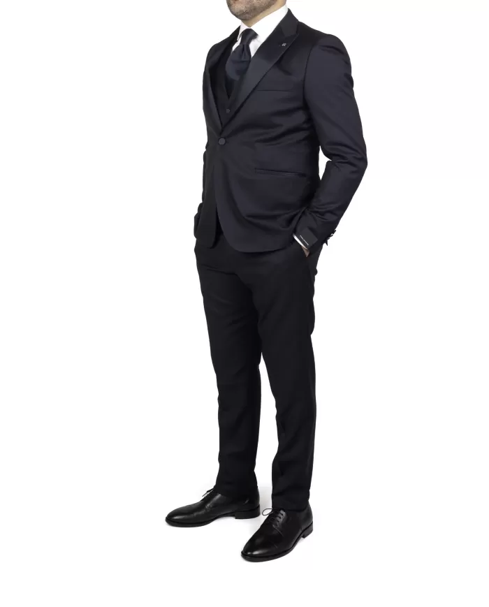 Andriani TAGLIATORE Abito uomo con gilet Blu EFBR15A01 060001.B5013