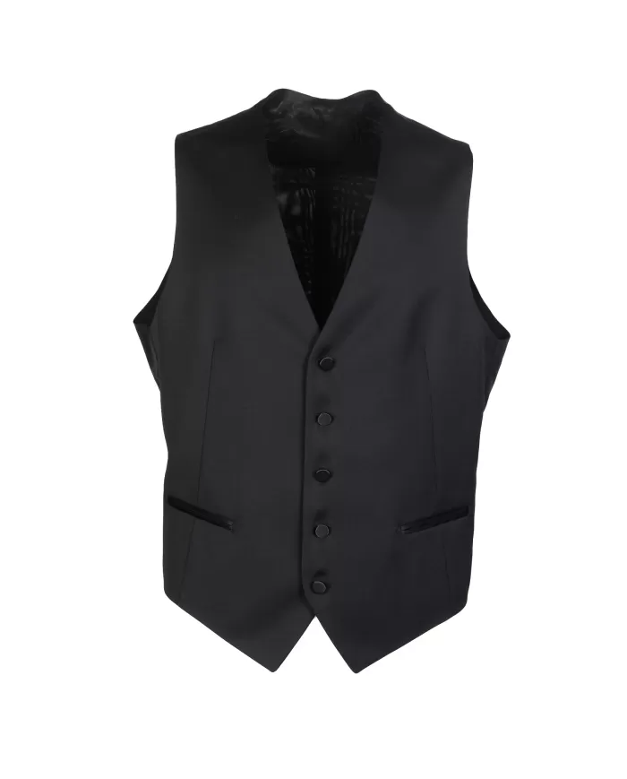 Andriani TAGLIATORE Abito uomo con gilet Nero EFBR15A01 060001.N5012