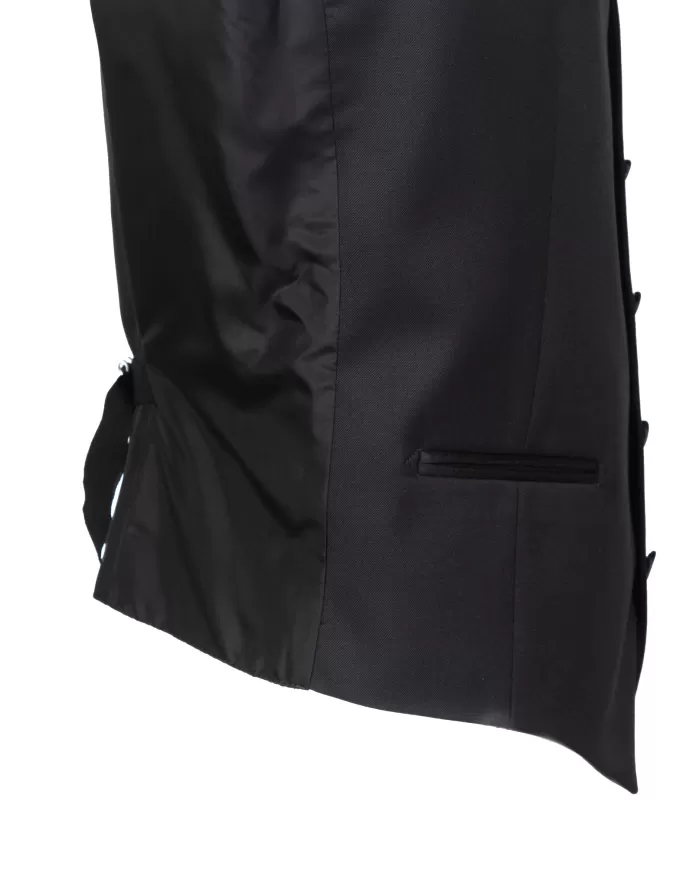 Andriani TAGLIATORE Abito uomo con gilet Nero EFBR15A01 060001.N5012