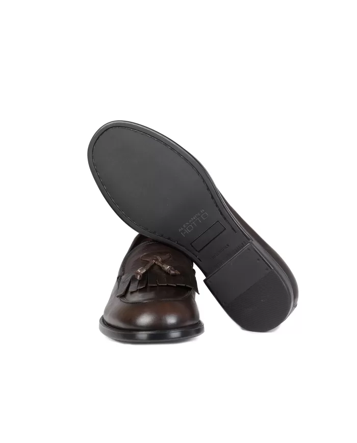 Andriani ALEXANDER HOTTO Mocassino uomo LOAFER Ebano 65010.EBANO
