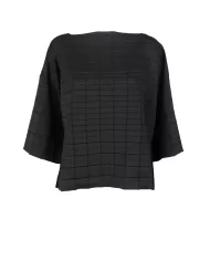 LIVIANA CONTI Maglia donna operata Nero