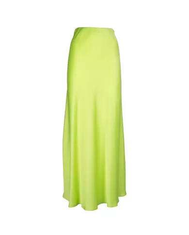 Andriani LIVIANA CONTI Gonna effetto seta CYBER LIME F4SS21.R44-0