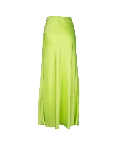 Andriani LIVIANA CONTI Gonna effetto seta CYBER LIME F4SS21.R44-0